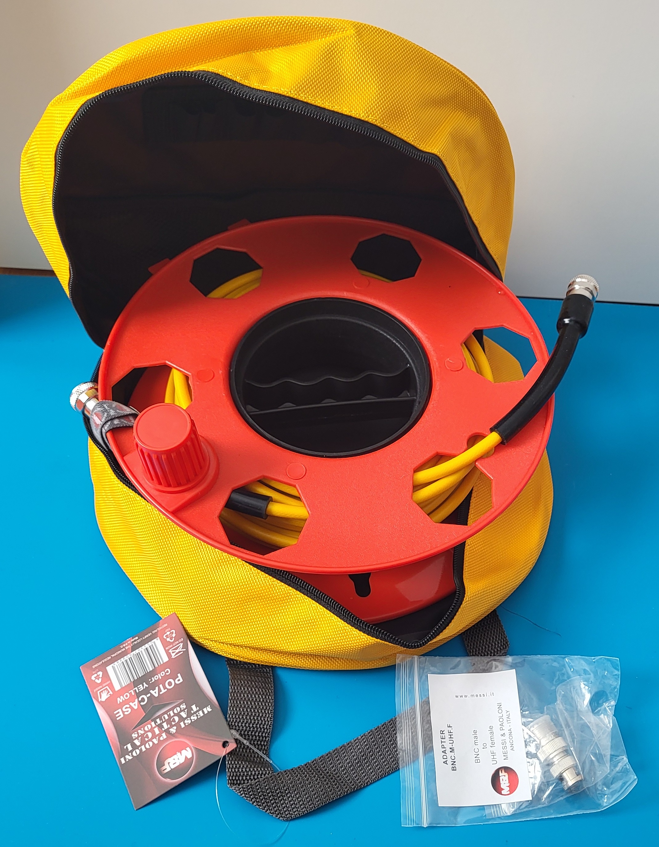 POTAFLEX 7 Koaxialkabel-kit, Ø 7,6mm (.300") – 30m